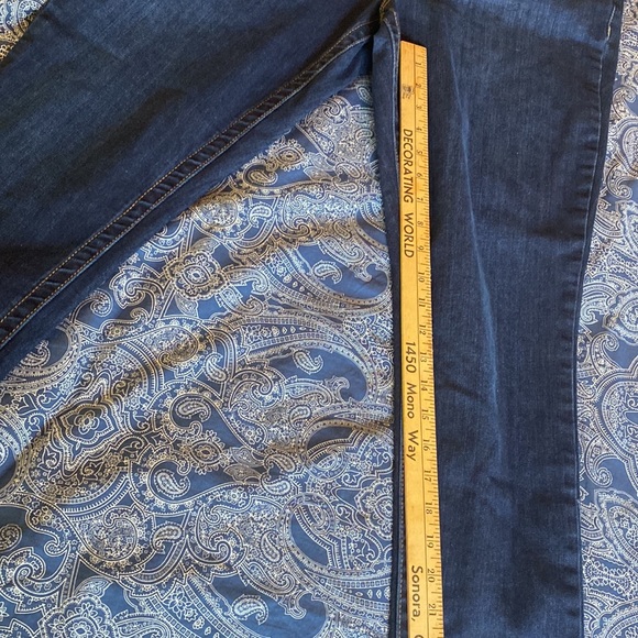 Seven 7 jeans Like New Dark wash jeans size 14 - Picture 10 of 10